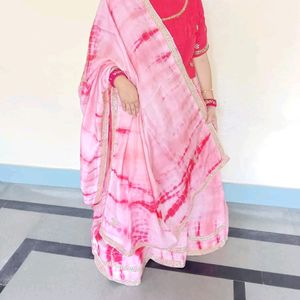 Heavy Pink Lehenga Choli And Dupatta 😍💖