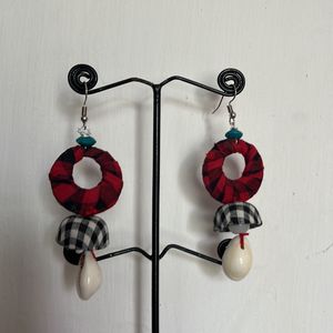 Shell Jhumkas