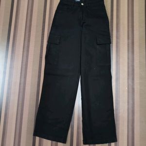 Y-19 Size 26 Cargo Straight Women Denim Jeans