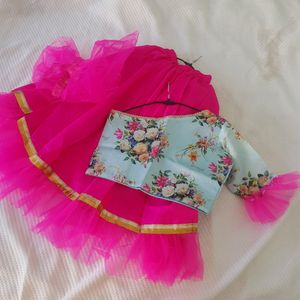 Designer Offshoulder Lehnga Set