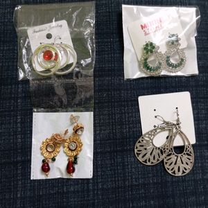 Combo Of 4 Totally New Earrings