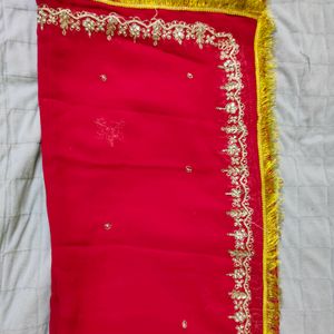 Red Lehenga