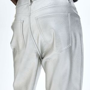 H&M Silver Coated Trouser