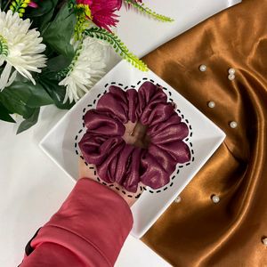 Marron Scrunchie