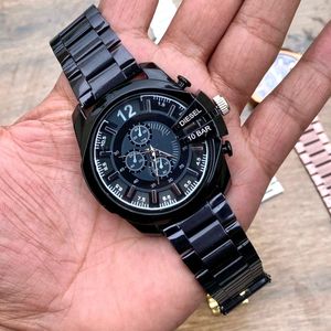 Diesel Imported Watch With Heavy Glass