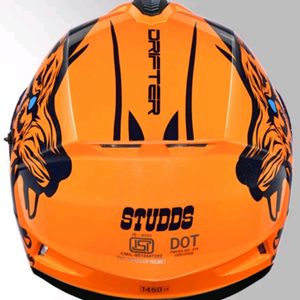 NEW STUDDS BIKERS HELMET DRIFTER Size-XL