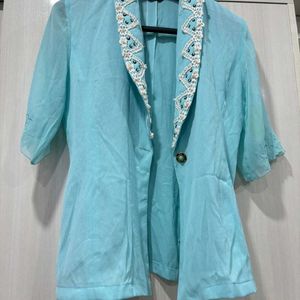 Blue Sheer Jacket