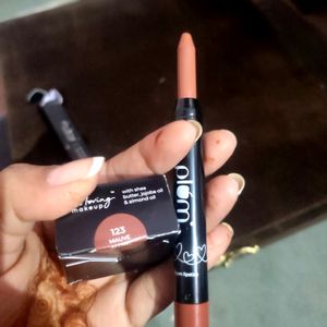 Combo Of PlumCrayonLipstick& Touch&Go LipcheekTint