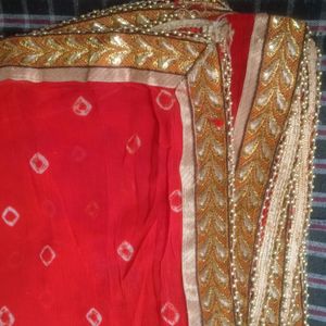 Orange Dupatta