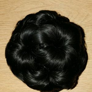 Black Clutcher Hair Juda Bun For Women's