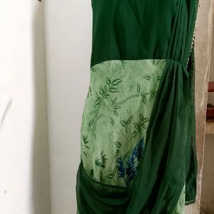 Saree Gown For Girls