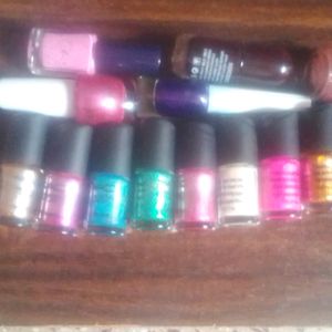 Mac And Other Brand Nail Paint- Each 25 Rs