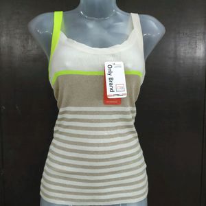 A Export Branded Girls Crop Tube Top