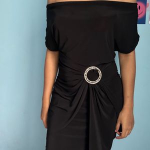 Black Mini Party Dress