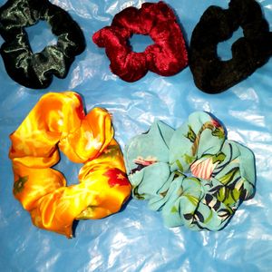 Fancy Scrunchies For Women - Kids- Girls