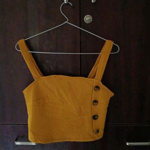 Mustard Crop Top💛💛