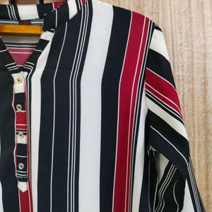 Striped Causal Shirt (L/XL)