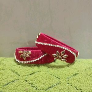 Hand Made Silk Thread Bangles