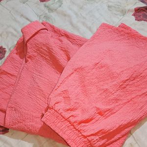 Woman Co-ord Set Shirt With Shorts