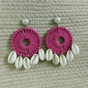 Boho Shell Earrings No.1