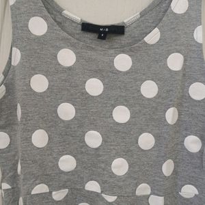 Chemistry Grey Mini Cute Dress