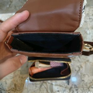 Brown Sling Bag