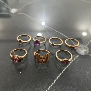 Butterfly Ring Set - Imported