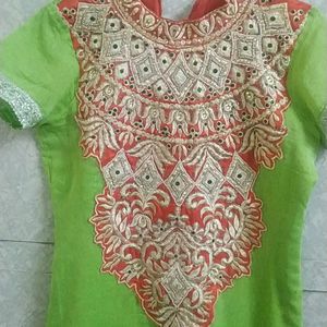 2 Kurtis,Pajami& Dupatta