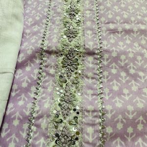 Lavender Kurta Set