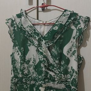 Green Colour Dress