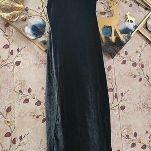 Black Velvet Dress