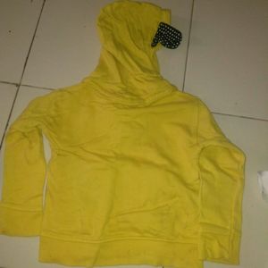 Yellow Baby Jacket With Pant