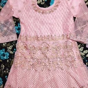 SALE..!!! FESTIVE SEASON SALE....!!Baby Pink Gown