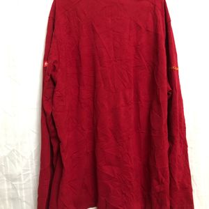 Sport-Tek Red Long Sleeve T Shirt