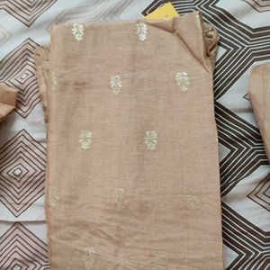 Brown Kurti+Pant+Dupatta