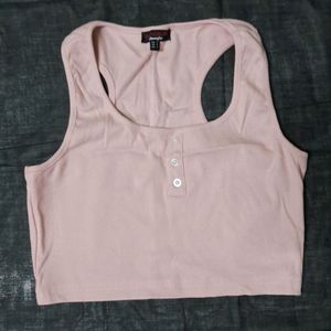 Sleeves Less- Sports, Tank, Crop Top