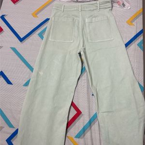 ZARA Marine Straight Pants