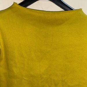 Mustard Stretchable Top