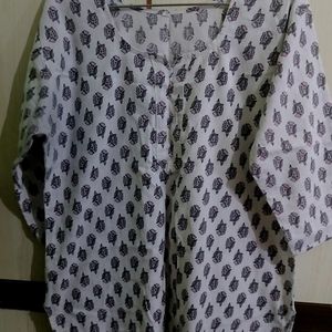 White Short Kurti