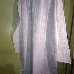 White Kurta For Men