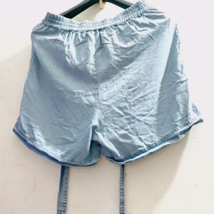 Blue Short For girls And Women's.. Size issue