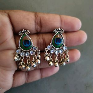 Beautiful Silver 🤍 Earrings 😍😍