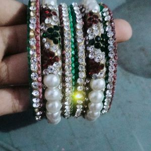 New Beautiful Party Wear Bangles With A Latkan