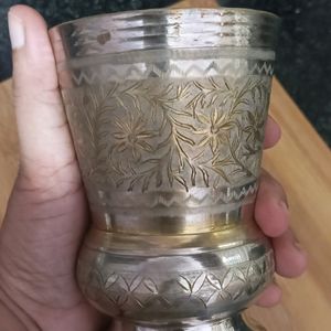 Antique Brass Glass