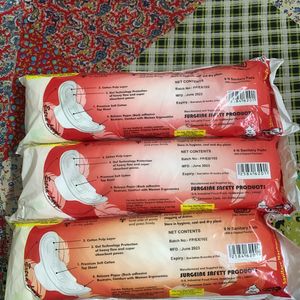 3 Packs Of Sanitary Napkins