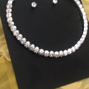 Alloy Silver Jewel Set