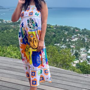 Trendy Summer Dress From trenbee (used 3hrs Only)