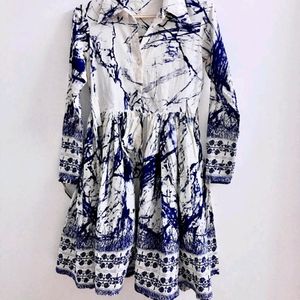 Marble Print Beautiful Tunic