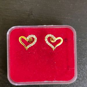 1 Gram Gold Plated Earrings