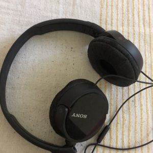 Sony Black Wired Headphones